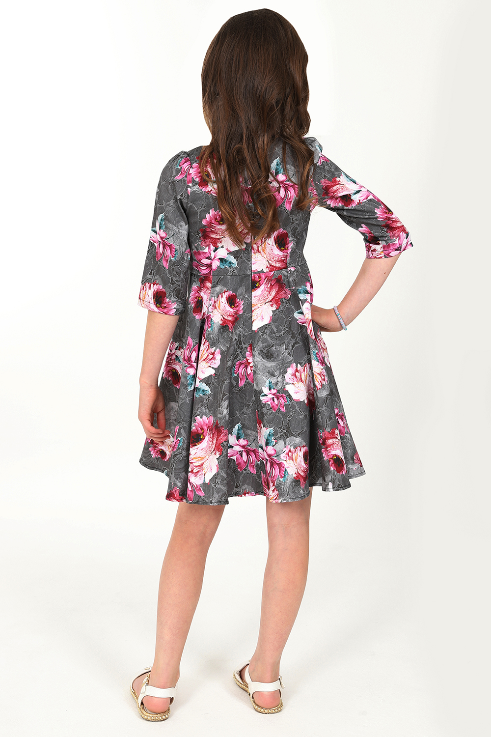 Harriet Floral Swing Dress in Kids